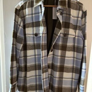 Outerknown Women’s Plaid Shacket — New with tags!